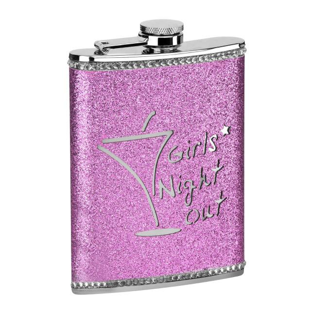 premier housewares Pink Girls Night Out Hip Flask