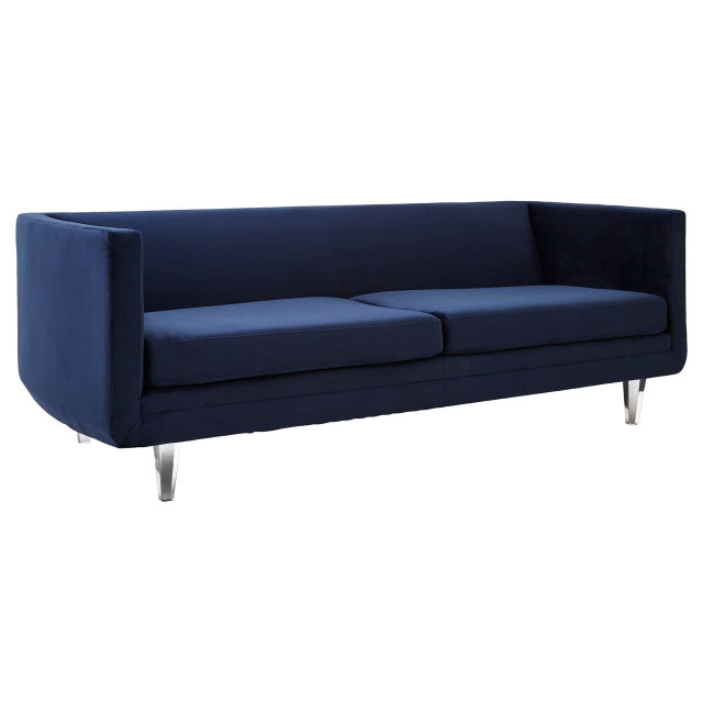 Premier Housewares Pinner Dark Blue Sofa