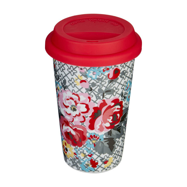 Premier Housewares Pippa Floral Travel Mug