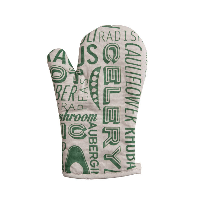 Premier Housewares Porter Green Single Oven Glove
