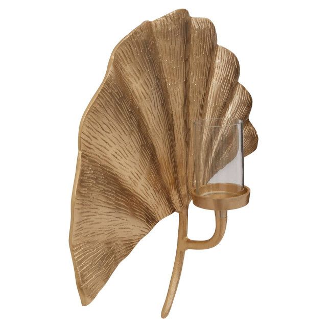 Premier Housewares Prato Ginkgo Large Wall Sconce