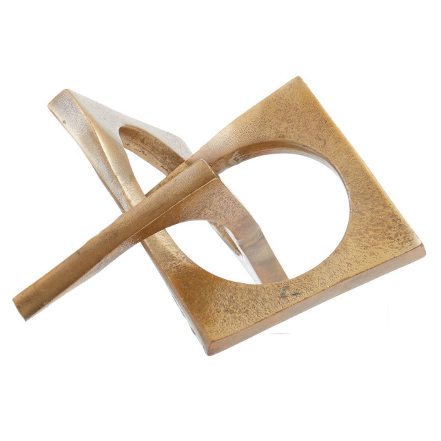 premier housewares Prato Gold Finish Sculpture