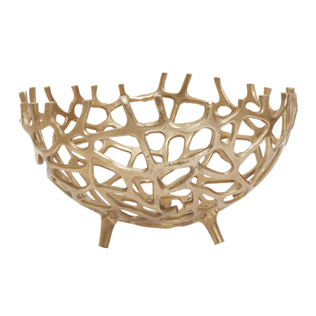 premier housewares Prato Large Coral Effect Bowl