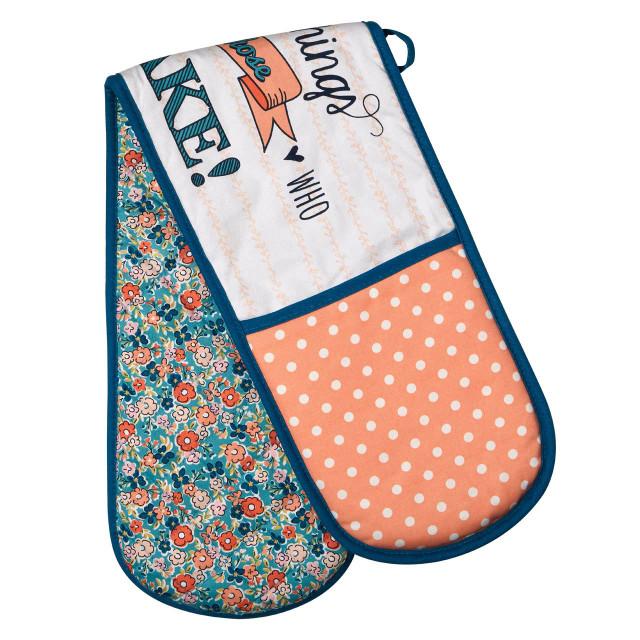 Premier Housewares Pretty Things Double Oven Glove