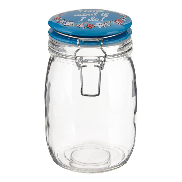 Premier Housewares Pretty Things Glass Jar - 1000ml