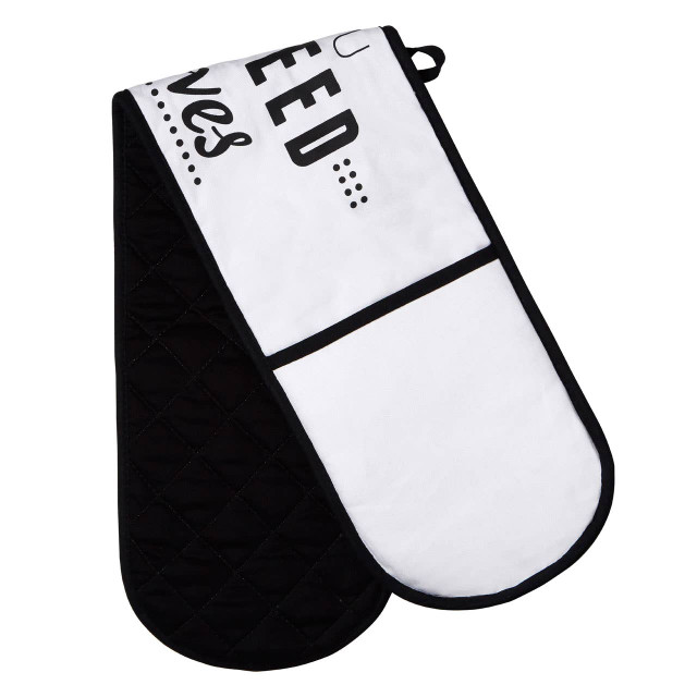 premier housewares Pun and Games Double Oven Glove