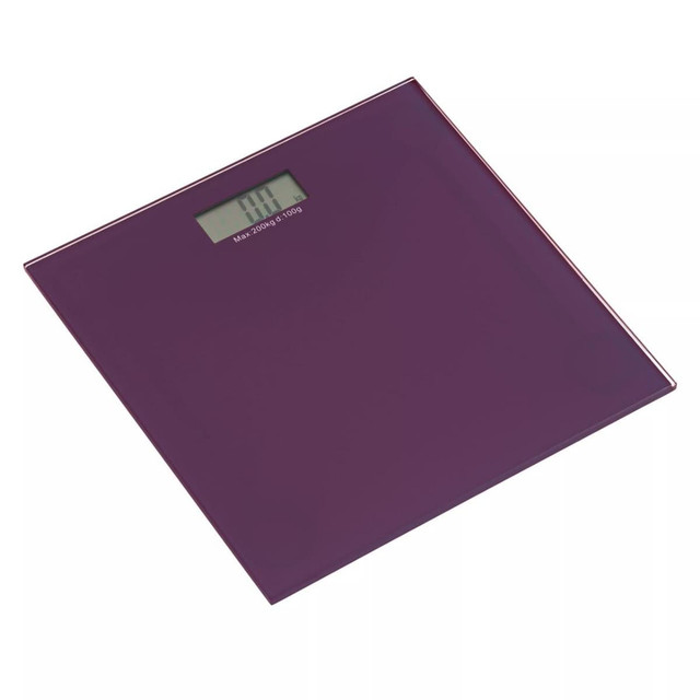 Premier Housewares Purple Bathroom Scale