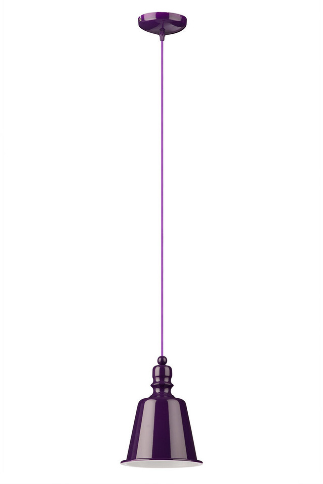 premier housewares Purple Pagoda Pendant Light