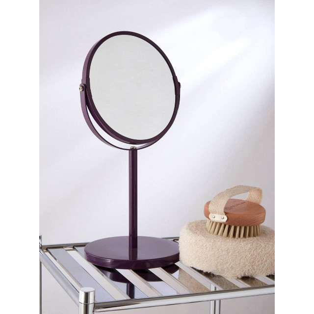 Premier Housewares Purple Swivel Mirror