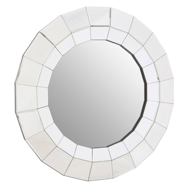 Premier Housewares Puzzle Round Wall Mirror
