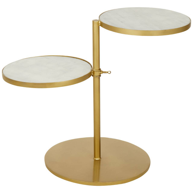 Premier Housewares Rabia 2 Shelves Side Table
