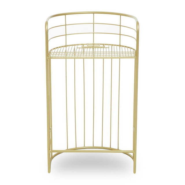 Premier Housewares Rabia Gold Finish Bar Chair