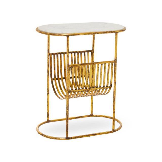 Premier Housewares Rabia Table With Magazine Rack