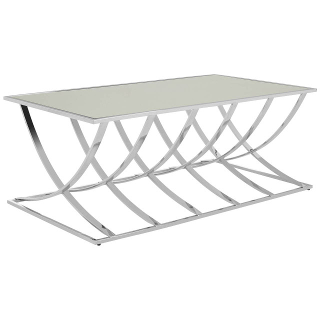 Premier Housewares Reena Silver Coffee Table