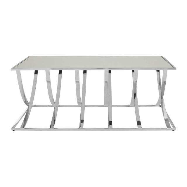 premier housewares Reena Silver Coffee Table