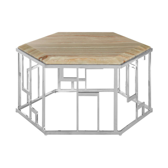 Premier Housewares Relic Hexagonal Coffee Table