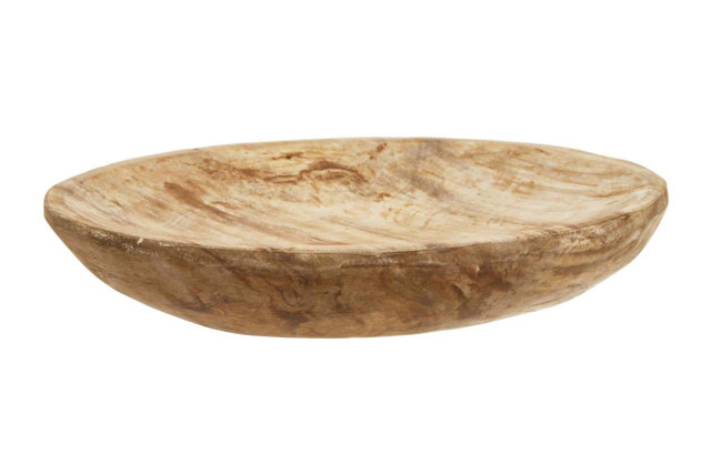 Premier Housewares Relic Petrified Wood Large Bowl