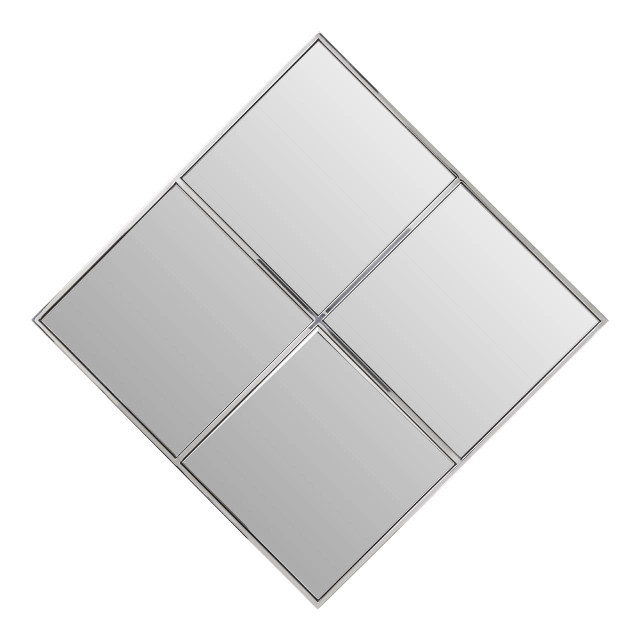 premier housewares Reva Diamond Frame Wall Mirror