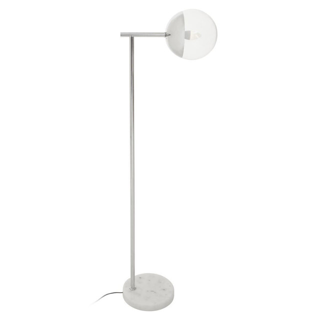 Premier Housewares Revive Chrome Finish Floor Lamp