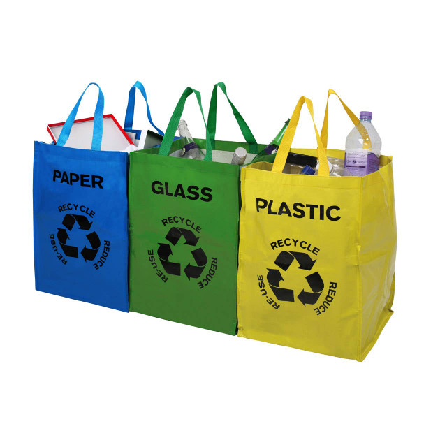 premier housewares Rex Set of 3 Recycling Bags