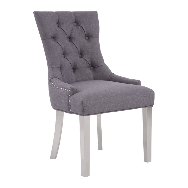 premier housewares Richmond Grey Dining Chair