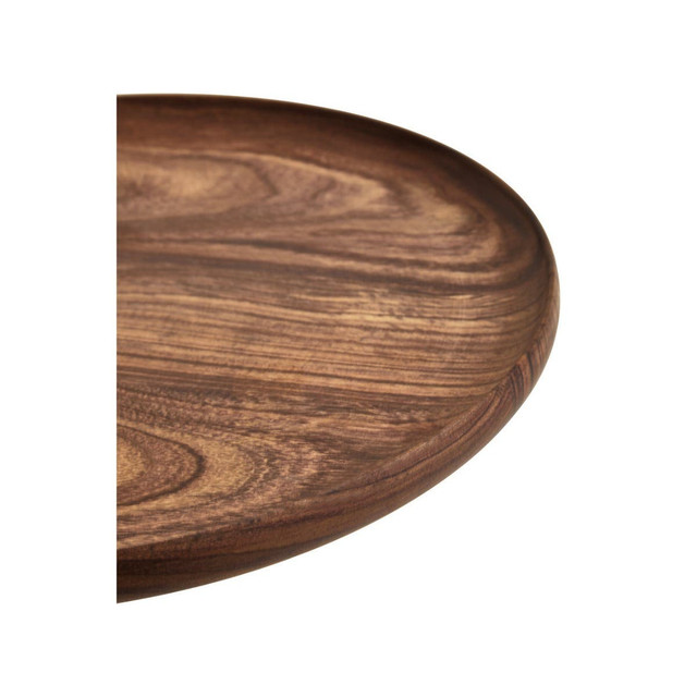 Premier Housewares Rosi Round Sheesham Wood Plate