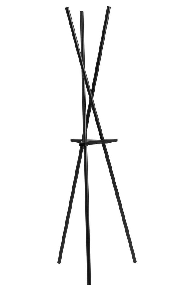 premier housewares Rostok Matt Black Coat Stand