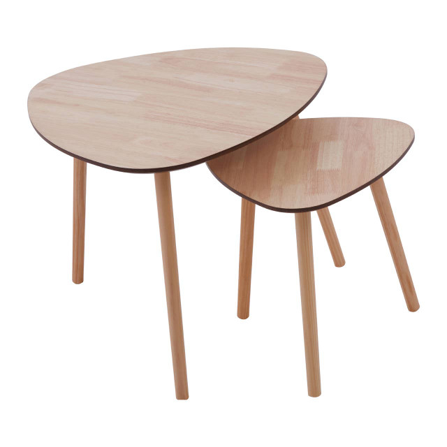 Premier Housewares Rostok Set Of 2 Nesting Tables