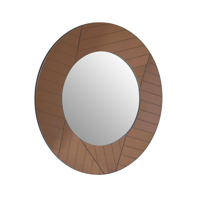 Premier Housewares Roza Round Wall Mirror