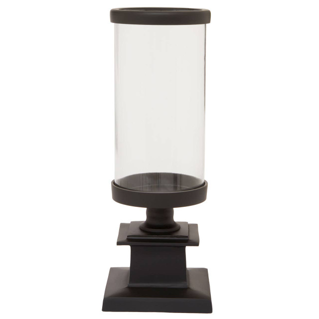 premier housewares Ryley Black Candle Holder
