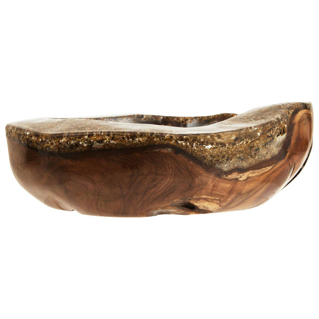 premier housewares Sakra Teak Wood and Resin Bowl