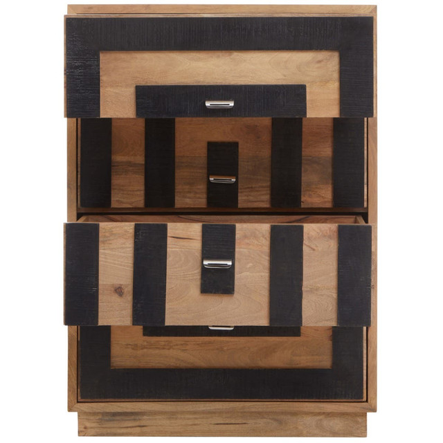 Premier Housewares Salem Mango Wood 4 Drawer Chest