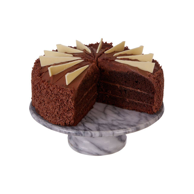 Premier Housewares Salerno White Marble Cake Stand