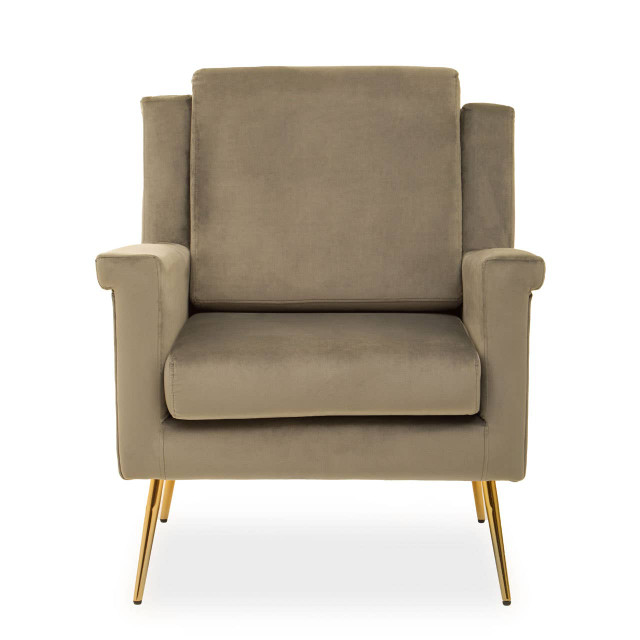premier housewares Salma Mink Velvet Armchair