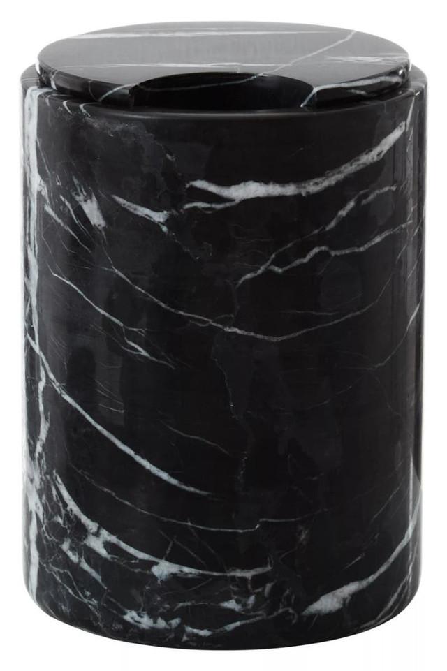 Premier Housewares Salmo Black Marble Ice Bucket