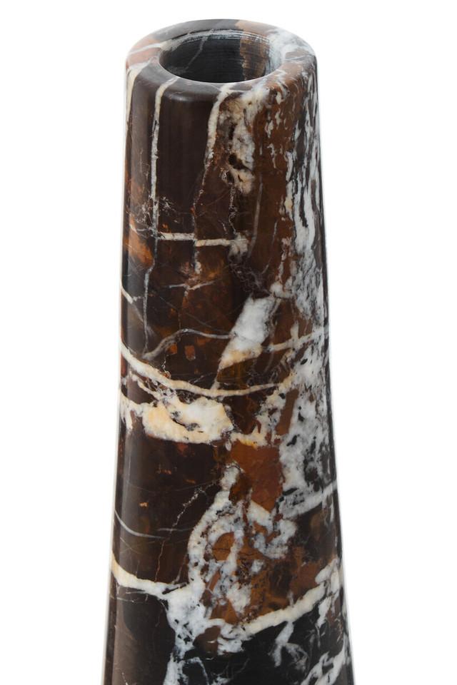 premier housewares Salmo Black Marble Tapered Vase