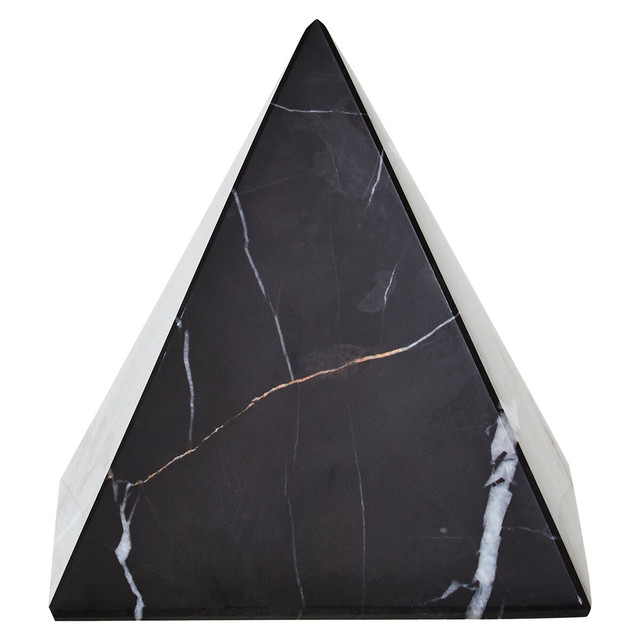Premier Housewares Salmo Marble Pyramid Ornament