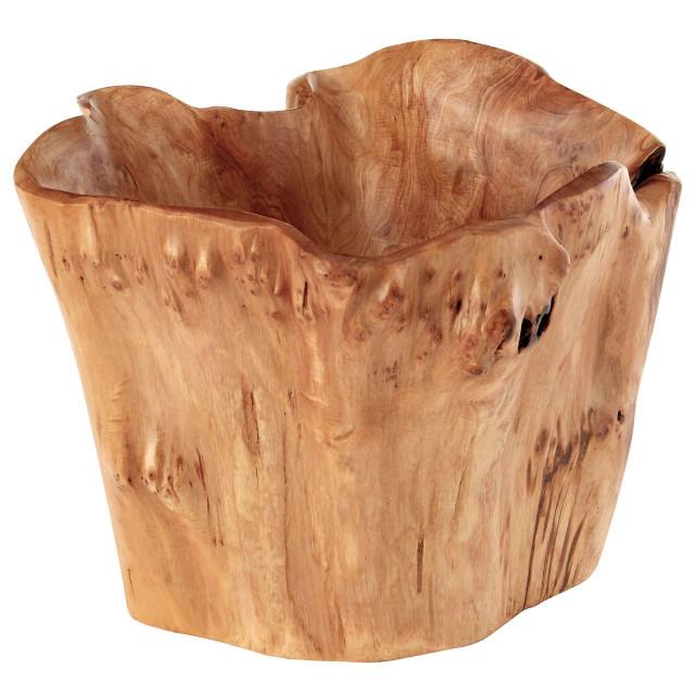 Premier Housewares Savin Cedarwood Tall Bowl