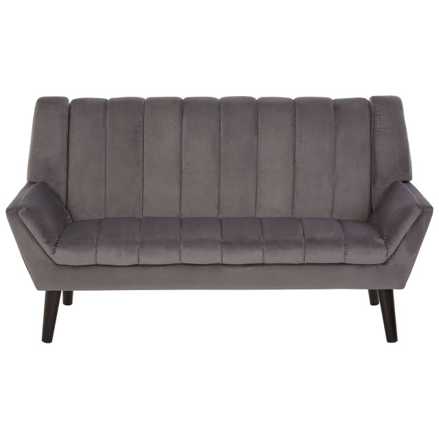 Premier Housewares Savina 2 Seat Grey Sofa