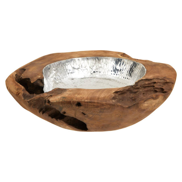 Premier Housewares Seraya Teak Wood Bowl