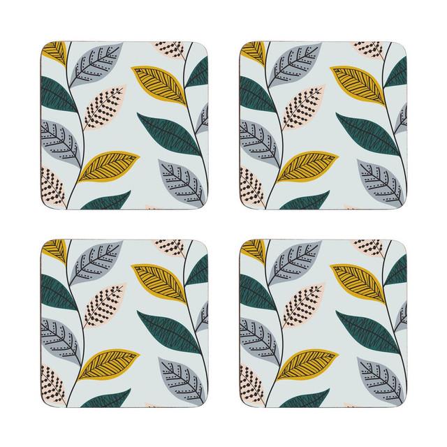 premier housewares Set Of Four Fern Coasters