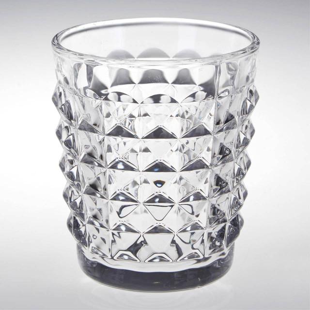 Premier Housewares Set Of Four Pyramid Tumblers
