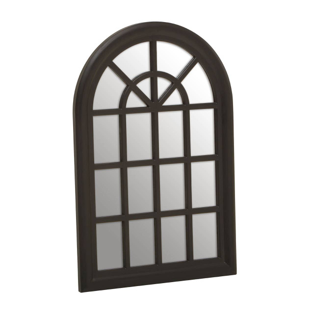 Premier Housewares Shayla Matte Black Wall Mirror