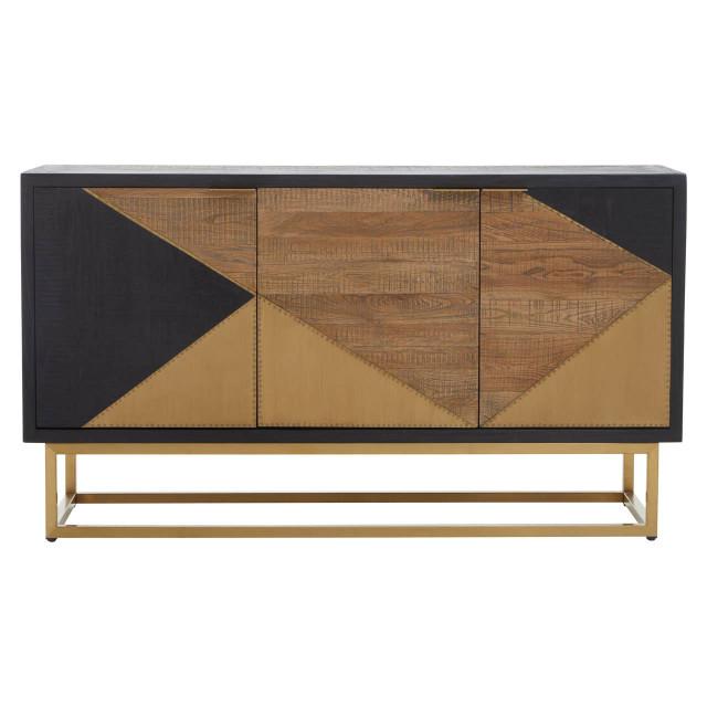 premier housewares Siena Three Door Sideboard