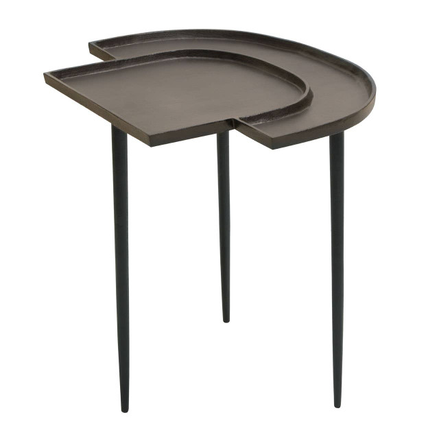 Premier Housewares Simbolo Bronze Top Side Table