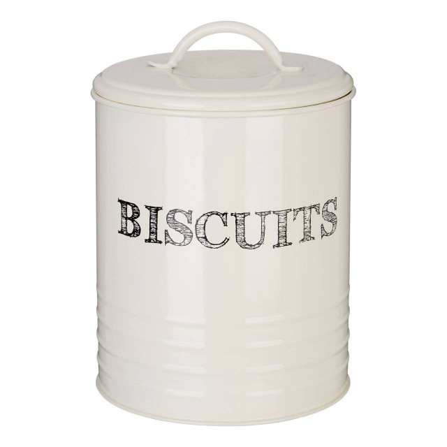 Premier Housewares Sketch Cream Biscuit Canister