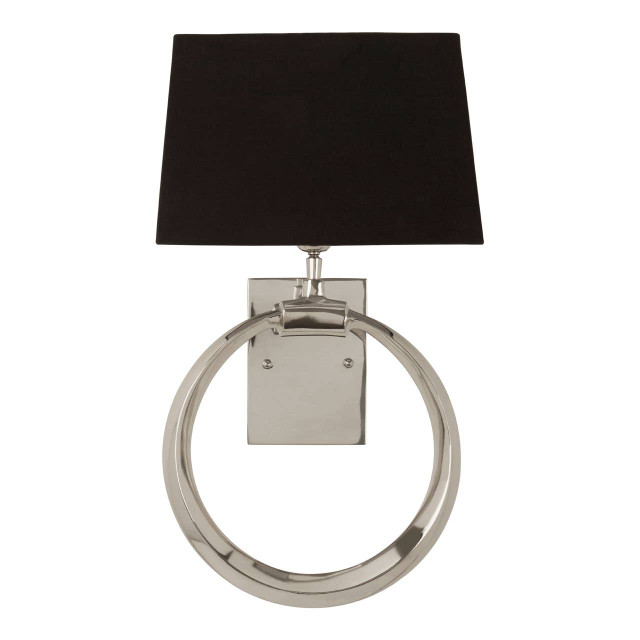 Premier Housewares Skye Wall Light With Ring Base