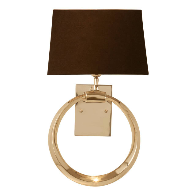 Premier Housewares Skye Wall Light With Ring Base