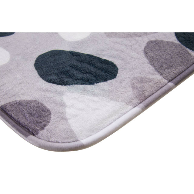 Premier Housewares Soak Grey Pebble Bath Mat