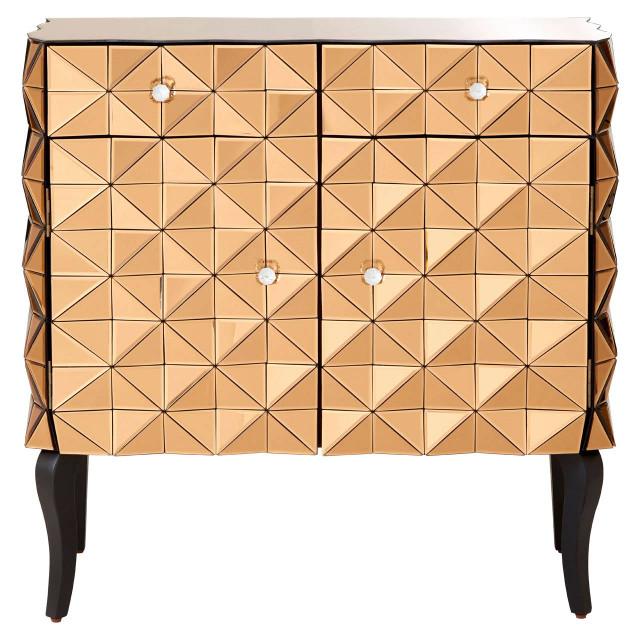 premier housewares Soho Copper Finish Cabinet